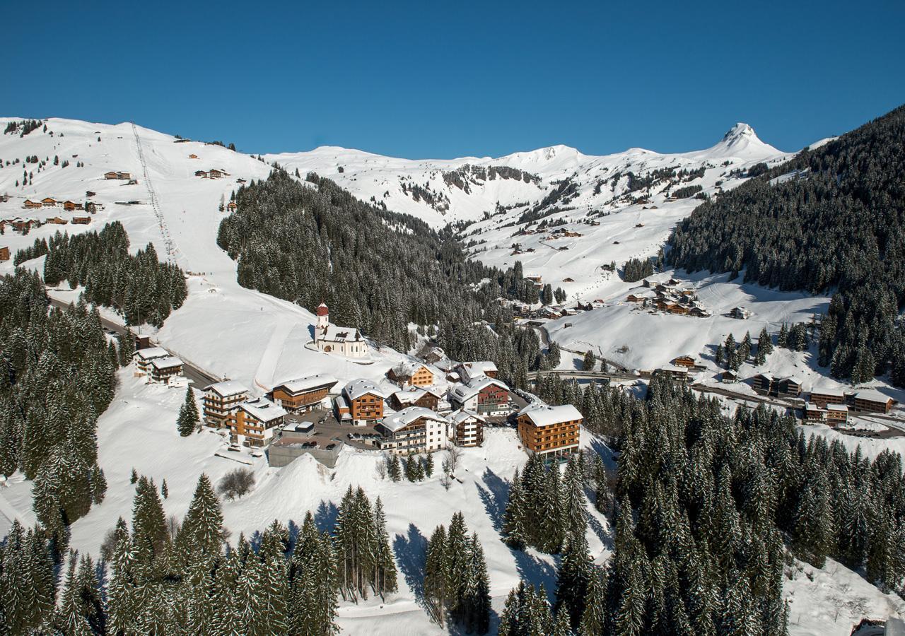Hotel Garni Enzian Damuels Exterior photo